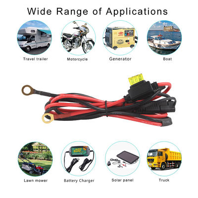 2468 20AWG SAE 2 Pin Cable di estensione con filtro occhiali Lugs personalizzato