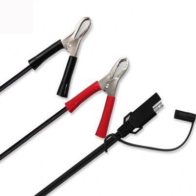 1.5ft 14AWG Batteria Alligator Crocodile Clip a SAE 12V Rapido rilascio