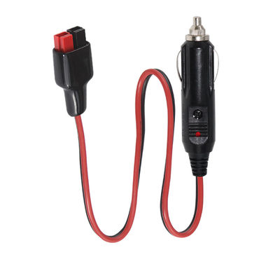 Colghetta per accendino di sigarette 15 ampere Cavo solare con port adapter standard
