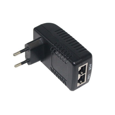 0.4A 1000mbps 24v 48v 1a RJ45 POE iniettore Splitter Power Over Ethernet Adapter