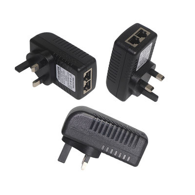 0.4A 1000mbps 24v 48v 1a RJ45 POE iniettore Splitter Power Over Ethernet Adapter
