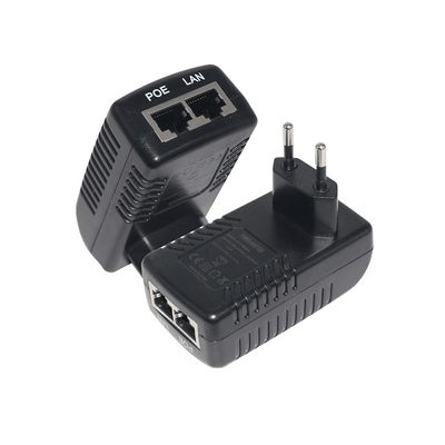 Port di presa POE iniettore Splitter Poe iniettore adattatore 12V 24V 30W 48V 1A