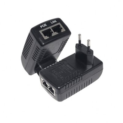 10/100Mbps POE Power Adapter 24V1A Adapter di commutazione UE Plug