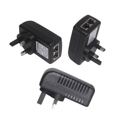 10/100Mbps POE Power Adapter 24V1A Adapter di commutazione UE Plug