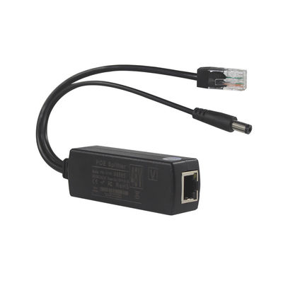 802.3Af 100Mbps 12V POE iniettore splitter jack industriale Dc 5525Mm