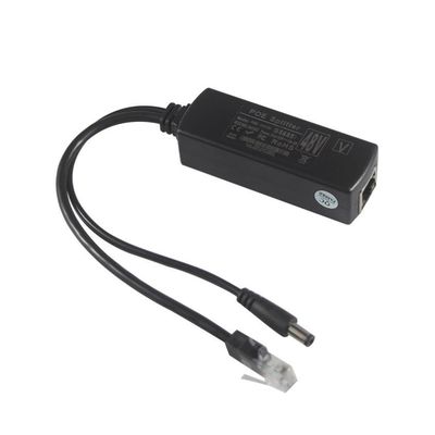 Iniezione di PoE impermeabile Splitter 100Mbps Sicurezza 12W Y Splitter Poe Adapter