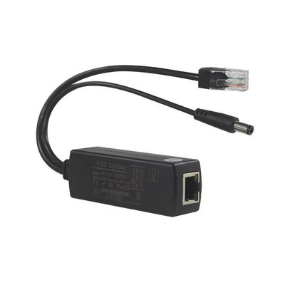 Iniezione di PoE impermeabile Splitter 100Mbps Sicurezza 12W Y Splitter Poe Adapter