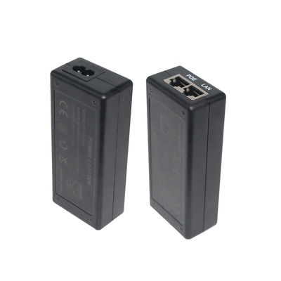 Connettore a corrente continua 2 RJ45 Porti POE Iniezione alimentazione 24V 1a Per telecamera IP