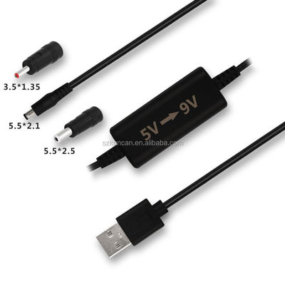Cavo di alimentazione da 8m USB a DC Aumenta il tuo router WIFI e la tua fotocamera con il convertitore da 5V a 12V