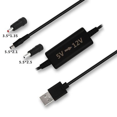 Cavo di alimentazione da 8m USB a DC Aumenta il tuo router WIFI e la tua fotocamera con il convertitore da 5V a 12V
