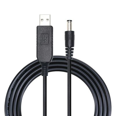 5V 12V DC Power USB Converter Cable con connettore USB 2.0 e conduttore di rame puro
