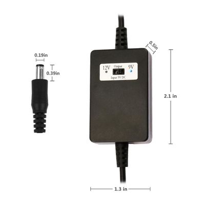 Corrente di uscita 2A 1.5m USB A Maschio a DC5521 Converter 12V DC a 5V/9V/12V Step Up Cable