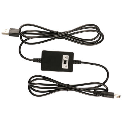 Boost Buck Voltage Converter DC 5V a 12V 2A Power Step Up Cable per modem Wifi per auto