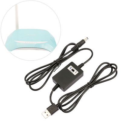 Boost Buck Voltage Converter DC 5V a 12V 2A Power Step Up Cable per modem Wifi per auto
