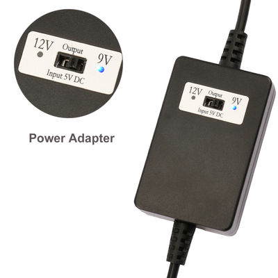 5V a 9V 12V DC Boost Converter Cavo USB per la ricarica del veicolo 5.5*2.1mm Jack