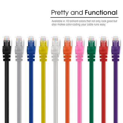 1m 2m 5m 4pair 8pair Cat5e Cable per la comunicazione Ethernet I