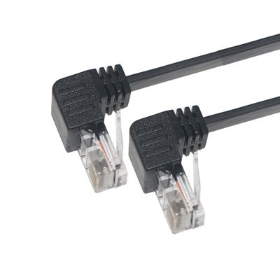 Cat5e/Cat6/Cat7/Cat8 Cavo LAN ad alta velocità RJ45 Cavo a patch da 90 gradi 1-10m