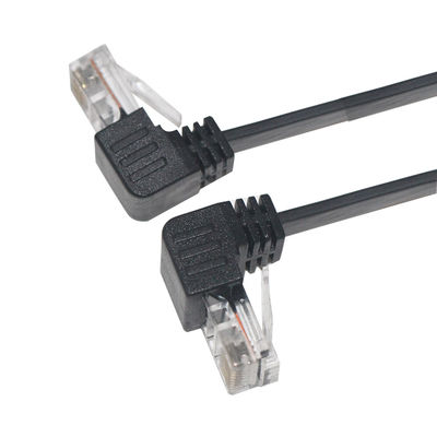 Cat5e/Cat6/Cat7/Cat8 Cavo LAN ad alta velocità RJ45 Cavo a patch da 90 gradi 1-10m