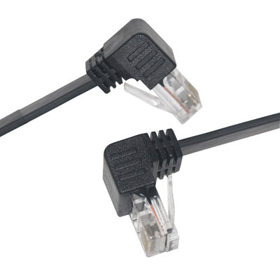 Cat5e/Cat6/Cat7/Cat8 Cavo LAN ad alta velocità RJ45 Cavo a patch da 90 gradi 1-10m