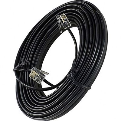 10M 2 coppia 4 nuclei Telefono piatto Cavo di rame Telefono fisso Cavo di estensione