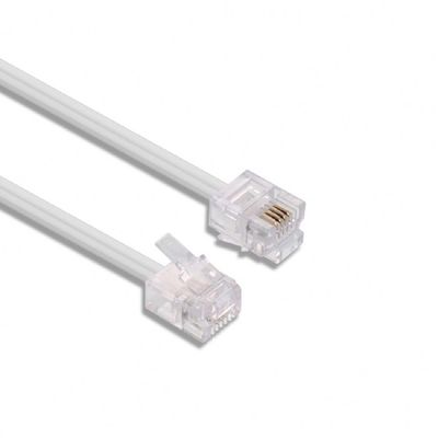 16MHz Cable di linea telefonica avvolto Cordo di telefono 24/26/28/30AWG
