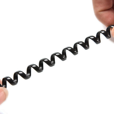 1.5M 5ft 4P4C RJ11 cavo ricevitore telefonico cavo telefonico ricci lungo