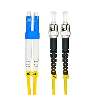 10ft Fibra Ottica Patch Cord Con Lc Fc St Os2 9-125Um 2Core SC Maschio Adapter