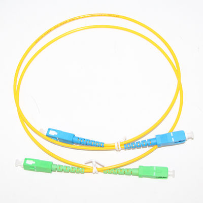 FTTH FTTB Sc To Sc Fiber Jumper 2 4 6Core Armored Fiber Patch Leads
