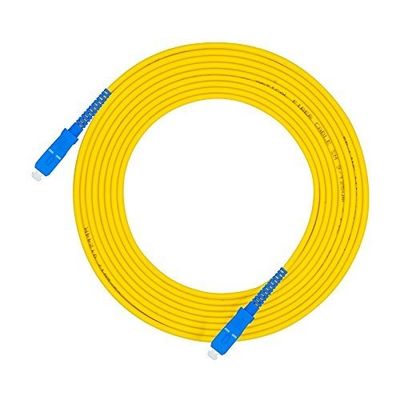 Cable a fibra ottica in modalità singola Simplex Fiber Jumper Cables10ft SC To SC Connector