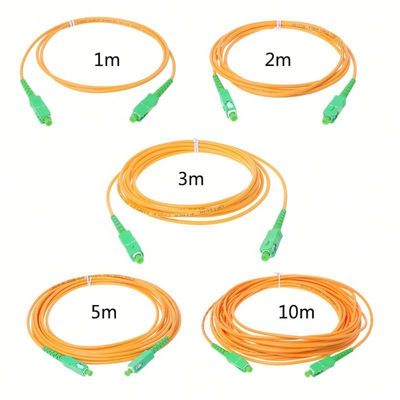 9/125Um Multi Mode Fiber Optical Patch Cord Sc Maschio a Sc Femminile personalizzato
