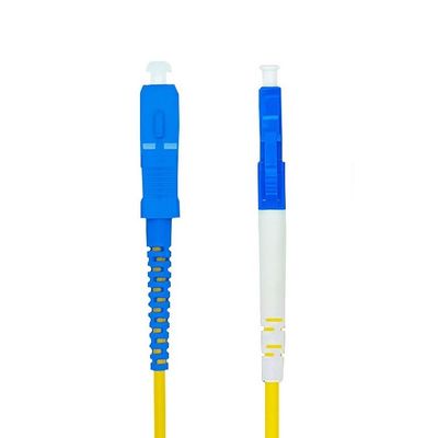 FTTH FTTB Fiber Optic Patch Cable SC to SC Patch Cord per la trasmissione a lunga distanza