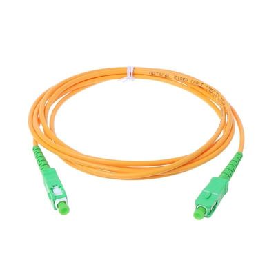 FTTH FTTB Fiber Optic Patch Cable SC to SC Patch Cord per la trasmissione a lunga distanza