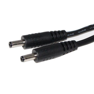 1m/2m/5m Maschio a maschio cavo di estensione DC con giacca in PVC e 3,5*1,35mm di diametro