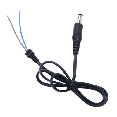 DC5521 connettore di presa per cavo di alimentazione a fine aperto con conduttore di rame