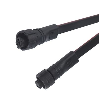 4pin 5pin 6pin rettangolare maschio innesco vite M8 connettore impermeabile 60cm IP65 IP66