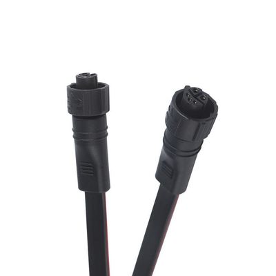 4pin 5pin 6pin rettangolare maschio innesco vite M8 connettore impermeabile 60cm IP65 IP66