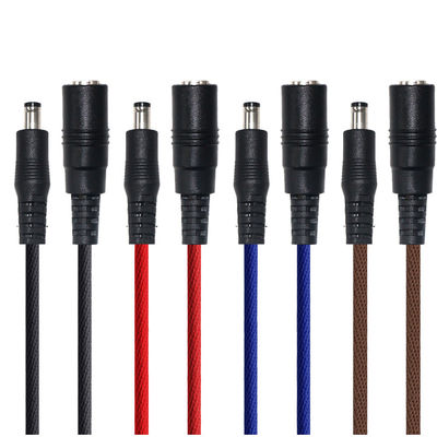 20AWG DC Power 5525 DC Plug Extension Cable Maschio a Femmina 5,5 mm*2,5 mm