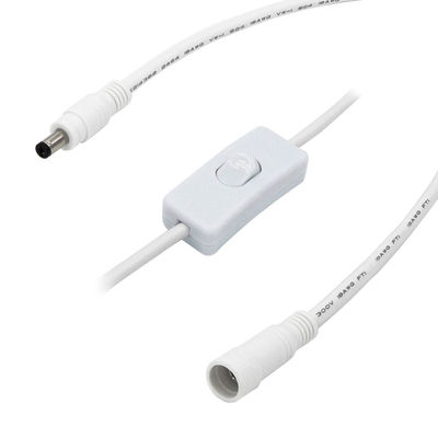 20AWG DC Power 5525 DC Plug Extension Cable Maschio a Femmina 5,5 mm*2,5 mm