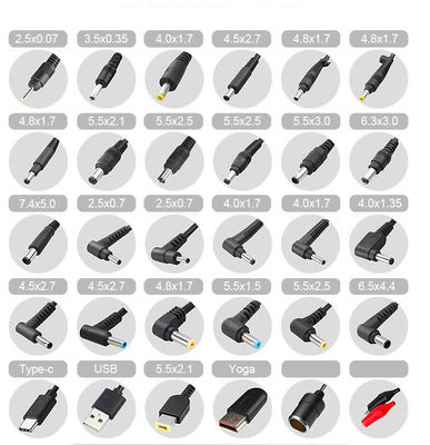 1M/1.2M 22AWG Cavo di estensione DC in rame a 90 gradi Jack ad angolo retto 5.5*2.5mm