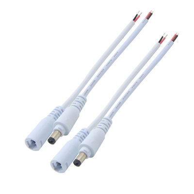 Cavo di estensione 12V 24V DC 5.5x2.1mm 5.5x2.5mm Femminile Cavo di alimentazione DC per telecamere di sorveglianza