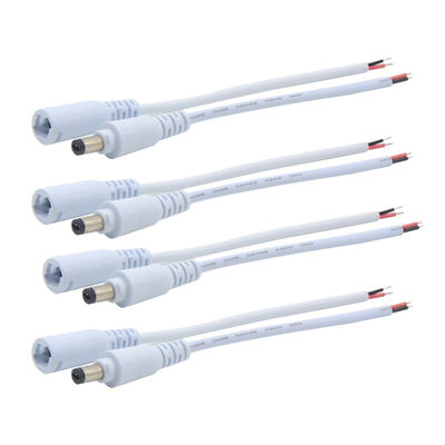 Cavo di estensione 12V 24V DC 5.5x2.1mm 5.5x2.5mm Femminile Cavo di alimentazione DC per telecamere di sorveglianza