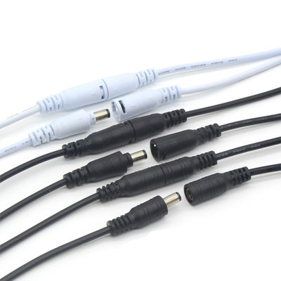 Cavo di estensione 12V 24V DC 5.5x2.1mm 5.5x2.5mm Femminile Cavo di alimentazione DC per telecamere di sorveglianza
