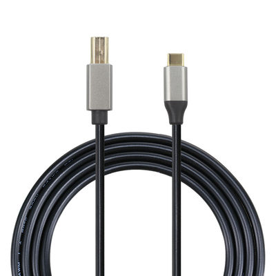 1m 1.5m 2.0 3.0 Tipo C Maschio a USB B Maschio Cavo dati USB per scanner e stampanti