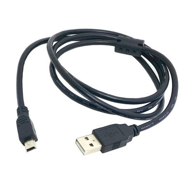 Mini USB 2.0 Cable 1m di ricarica rapida Trasferimento dati per fotocamera MP3