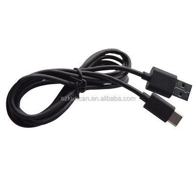 Cable di dati Micro-USB nero per fotocamera e MP3 1m 1.5m Protezione a treccia