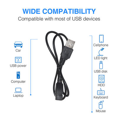 OEM ODM Telefoni cellulari estensione cavo dati USB maschio a femmina ricarica rapida