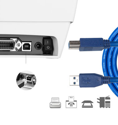 Caricabatterie veloci USB A maschio a USB B maschio cavo di estensione USB 3.0