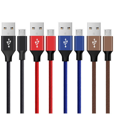Cable micro USB 1m 1,2m per telefono cellulare nero/bianco
