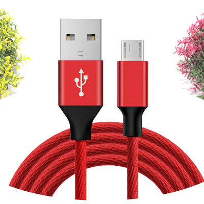 Cable micro USB 1m 1,2m per telefono cellulare nero/bianco