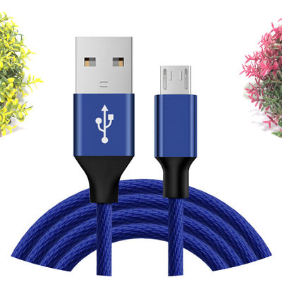 Cable micro USB 1m 1,2m per telefono cellulare nero/bianco